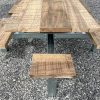 Picknicktafel frame - gegalvaniseerd staal - 10 personen - Afbeelding 5