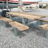 Picknicktafel frame - gegalvaniseerd staal - 10 personen - Afbeelding 11
