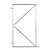 Poortframe - Verzinkt - 100 x 155 cm