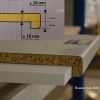 Vensterbank - Donker Bruin - 260 cm - Afbeelding 2