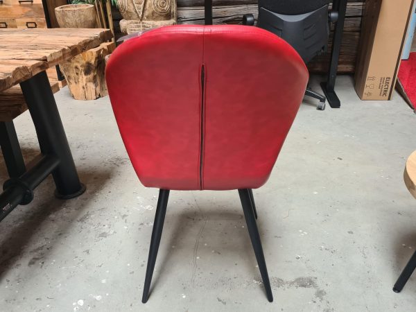 Stoel Karmijn - Rood - Afbeelding 5