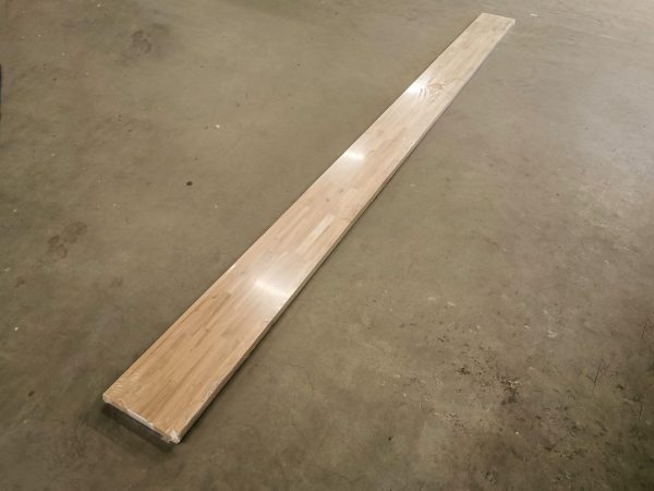 Trapboom - Massief eiken - vingerlas - 30 x 450 cm