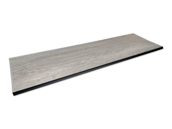 Overzet traptreden (zelfklevend) - Vinyl - Zilvergrijs Eiken - Afbeelding 2