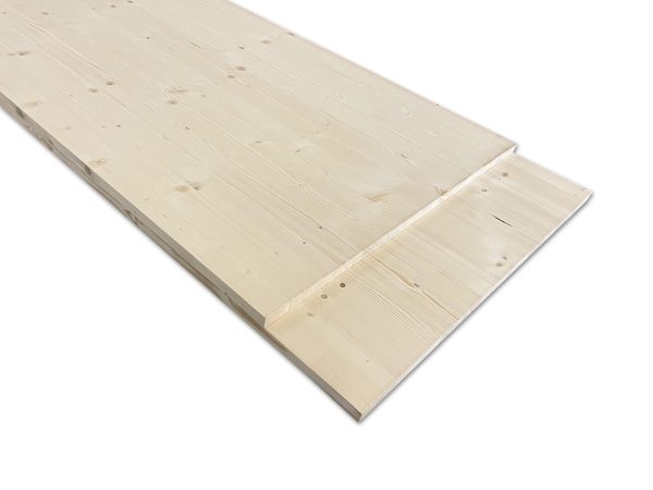 Vuren panelen - 18 mm - 60 x 300 cm