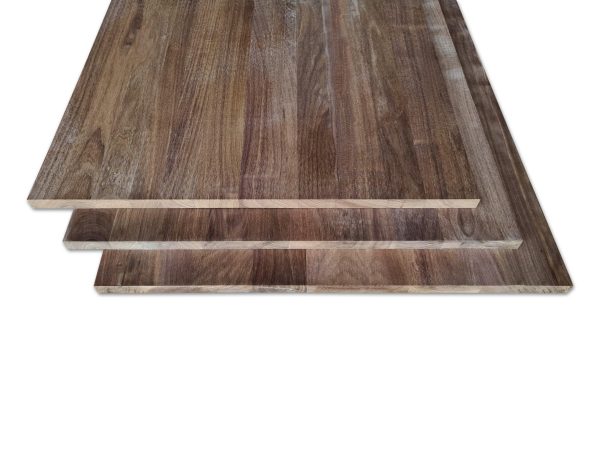 Massief Amerikaans Walnoot panelen - 24 mm - doorlopende lamellen - A/B - Afbeelding 5