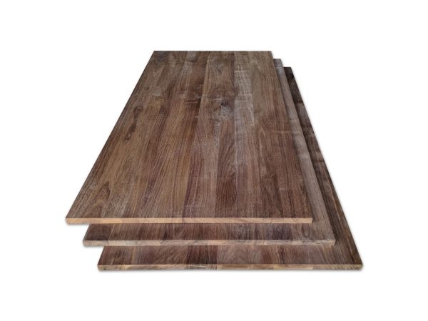 Massief Amerikaans Walnoot panelen - 24 mm - doorlopende lamellen - A/B - Afbeelding 4