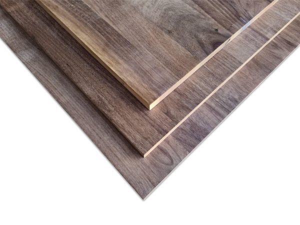 Massief Amerikaans Walnoot panelen- 24 mm - doorlopende lamellen - B/C - Afbeelding 2