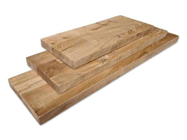 Wandplank recht - Elmwood - 40 mm - Afbeelding 5