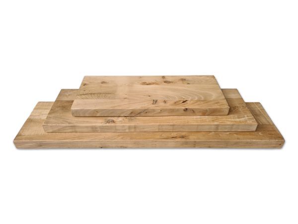 Wandplank recht - Elmwood - 40 mm - Afbeelding 2