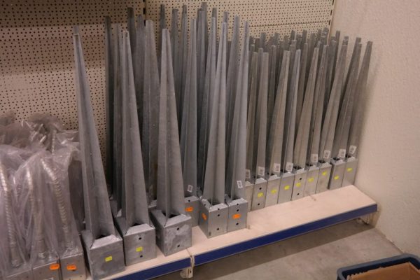 L - beslag voor het monteren van schuttingen, gaasnetten - Afbeelding 2