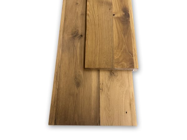 Overzet Vensterbank - Massief OUD eiken - 23 en 34 cm diep - Afbeelding 3
