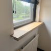 Overzet Vensterbank - Massief eiken - boomstam - Afbeelding 2