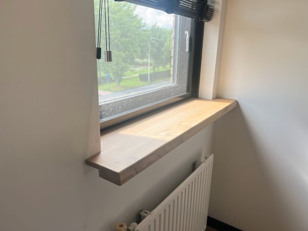 Overzet Vensterbank - Massief eiken - boomstam - Afbeelding 2