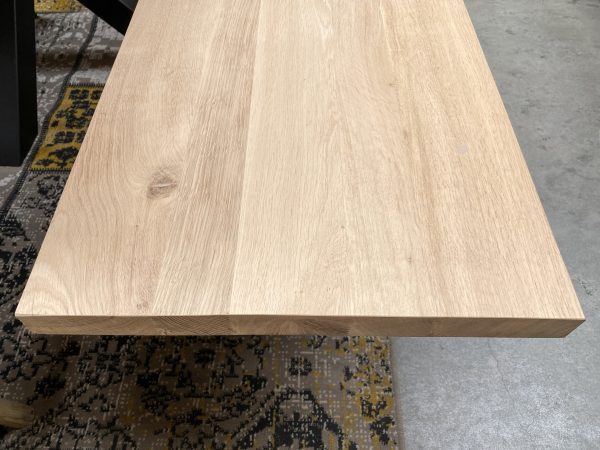 Bankjesblad recht - Massief eiken - 40 mm - 45 cm breed - Afbeelding 3