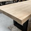 Bankjesblad recht - Massief eiken - 40 mm - 45 cm breed - Afbeelding 2