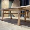 Complete tafel recht - Oud Eiken - Corewood - Afbeelding 4
