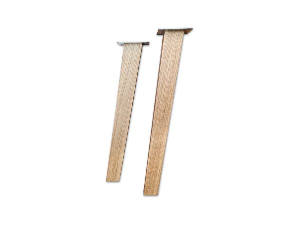 Meubelpootjes (salontafel) - Massief eiken - vierkant - Afbeelding 3
