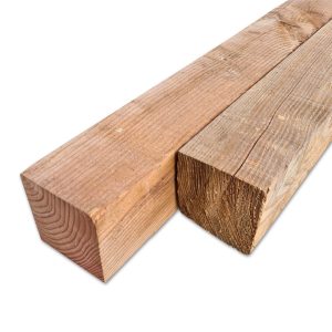 Douglas paal, kopmaat 115x115 mm, lengte: 250 cm. Nu voor een scherpe prijs verkrijgbaar bij Bouwie in Veen
