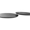 Tafelblad salon rond (facet) - MDF - zwart - 25 mm - Afbeelding 3