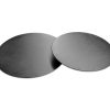 Tafelblad salon rond (facet) - MDF - zwart - 25 mm - Afbeelding 2