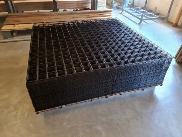 Gaaspanelen - Verzinkt - Zwart - 180 x 180 cm - Afbeelding 3