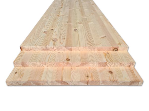 Massief grenen panelen van 27mm dik, 60x240cm. Nu zeer voordelig geprijsd en ruim op voorraad bij Bouwie