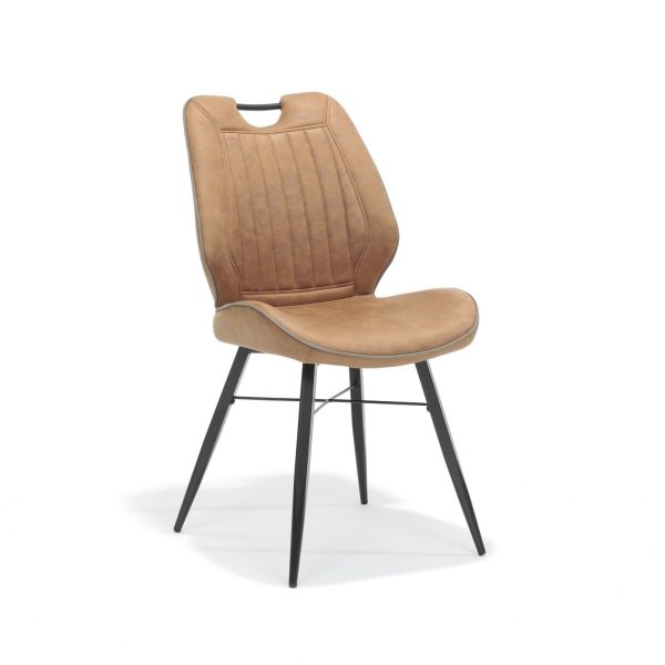 Stoel Quattro - Cognac