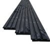 Triple Rhombus rabat - gevelbekleding voor buiten, zwart. In de trant van de populaire akoestische wandpanelen. Nu zéér scherp geprijsd bij Bouwie!