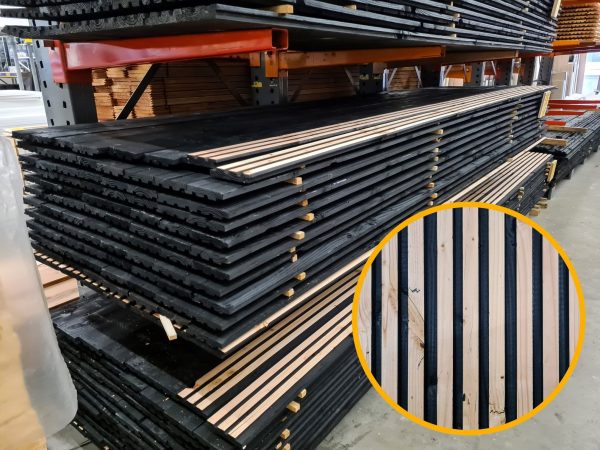 Pak (96 st.) Triple Rhombus Rabat - Douglas 2-Tone - 25 x 140 mm - 2e Sortering
