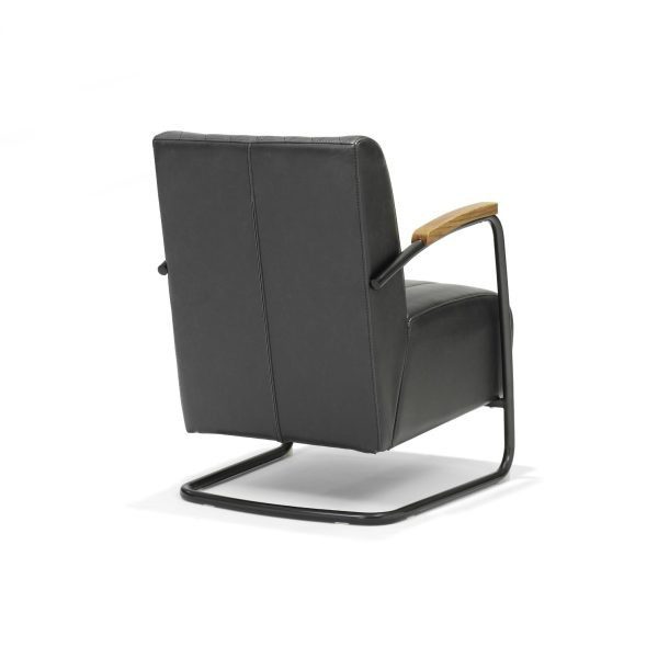 Fauteuil Wilson 1 - Zwart - Afbeelding 2