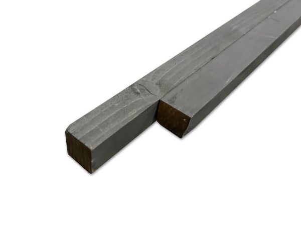 Steigerhouten regel antraciet 30x30mm x 250cm. Voordelig geprijsd bij Bouwie