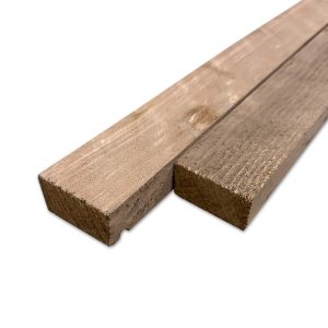 Steigerhouten regel natuurbruin 30x60mm x 250cm. Voordelig geprijsd bij Bouwie