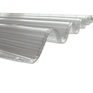 Golfplaat dubbelwandig van polycarbonaat, grote golf 177-51. Verkrijgbaar voor lage prijzen bij Bouwie