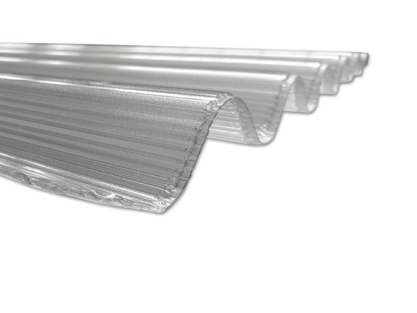 Golfplaat dubbelwandig van polycarbonaat, grote golf 177-51. Verkrijgbaar voor lage prijzen bij Bouwie
