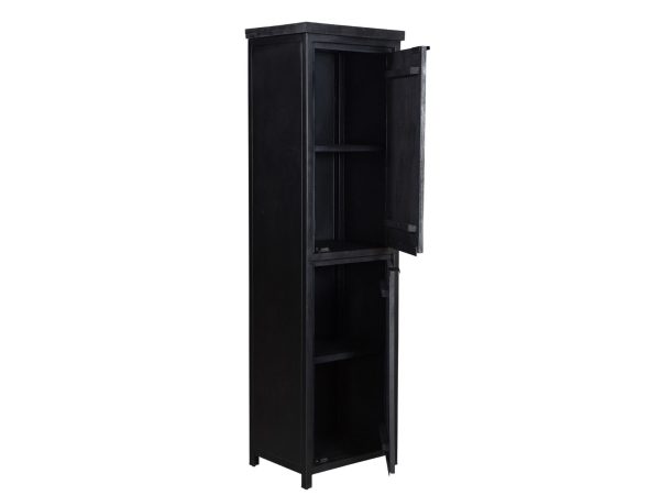 Kast - Zwart Mango hout - Jondal - Afbeelding 2
