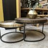 Salontafelset koffietafels Sunray. Te koop bij Bouwie