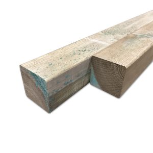 tuinpaal geimpregneerd, 88 x 88 mm. Verkrijgbaar bij Bouwie