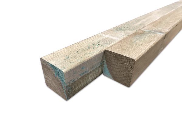 tuinpaal geimpregneerd, 88 x 88 mm. Verkrijgbaar bij Bouwie