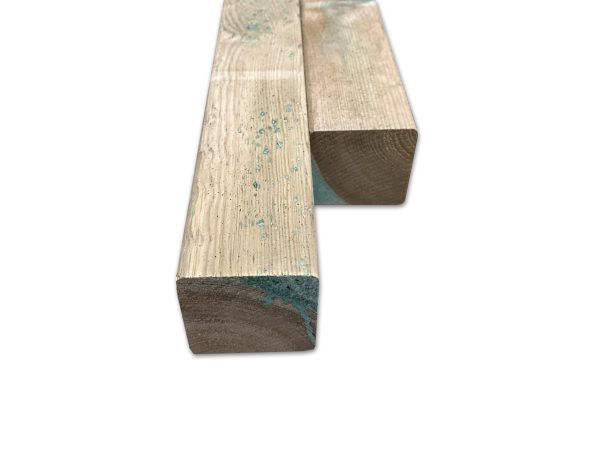 tuinpaal geimpregneerd, 88 x 88 mm. Verkrijgbaar bij Bouwie
